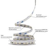 Світлодіодна LED стрічка PROLUM™ 12V; 5050\60; IP20; Series "PRO", RGB + CCT