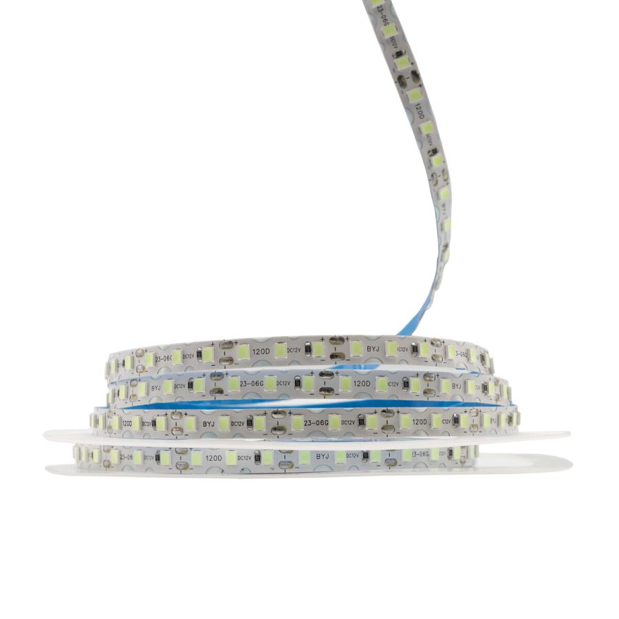 Світлодіодна LED стрічка PROLUM™ 12V; IP20; 2835\120; S-TYPE; Series "S", Блакитний Лід