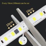 Світлодіодна LED стрічка PROLUM™ 220V; 2835\120; IP67; 9.5ММ; Series "S", Тепло-Білий (2800-3200K)