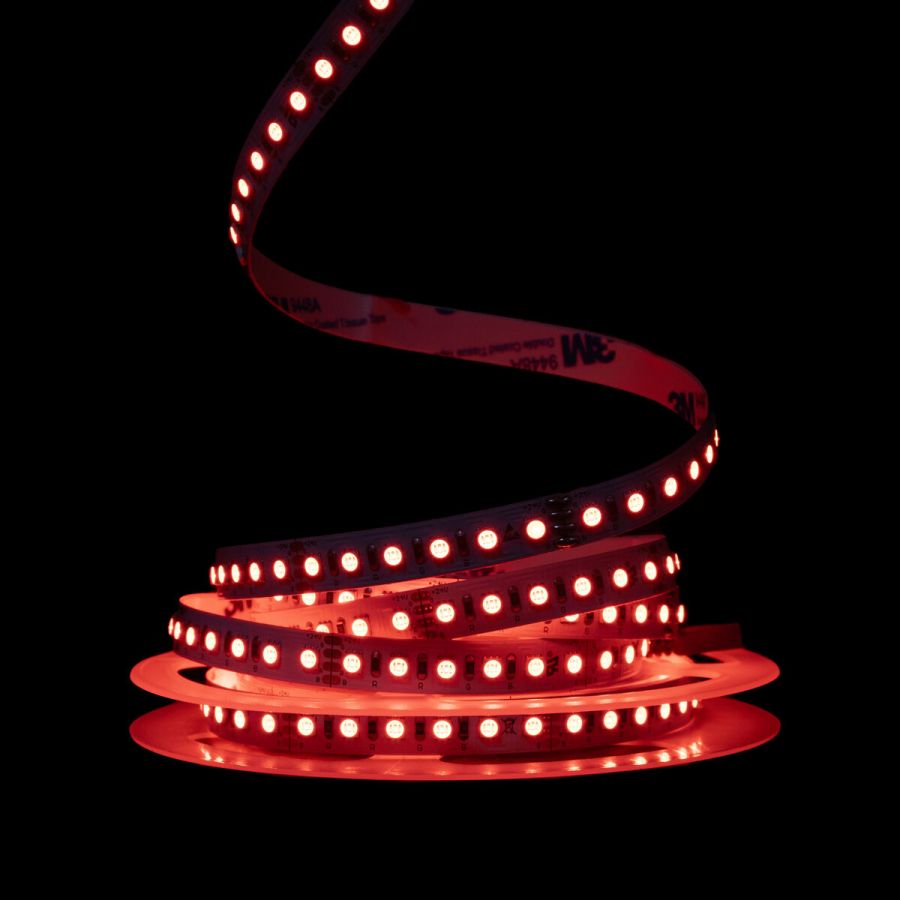Світлодіодна LED стрічка PROLUM™ 24V; 3535\120; IP20; Series "PRO", RGB