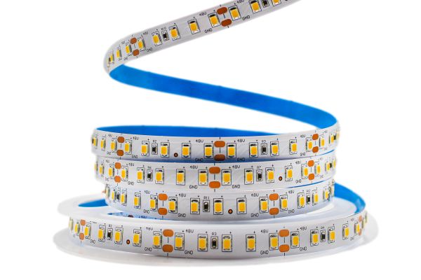Светодиодная LED лента PROLUM™ 48V; 2835\120; IP20; Series "SG", Тепло-Белый (2800-3200K)