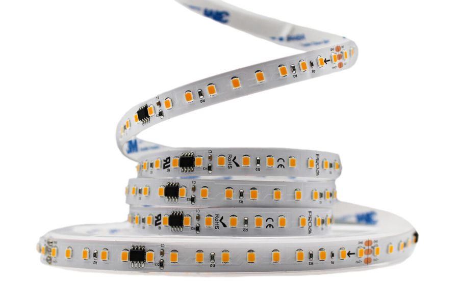 Світлодіодна LED стрічка PROLUM™ RUN 24V; 2835\120; IP20; Series "SMART", Тепло-Білий (2800-3200K)