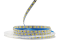 Світлодіодна LED стрічка PROLUM™ 12V; IP20; 2835\120; S-TYPE; Series "S", Лимонно-жовтий