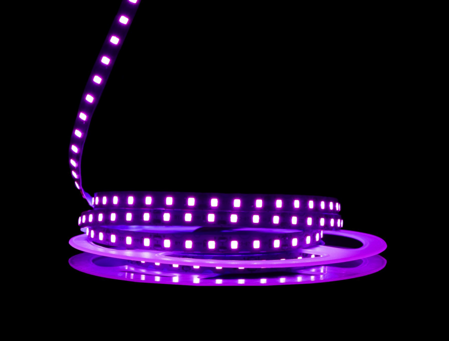 Світлодіодна LED стрічка PROLUM™ 12V; IP20; 2835\120; S-TYPE; Series "S", Рожевий
