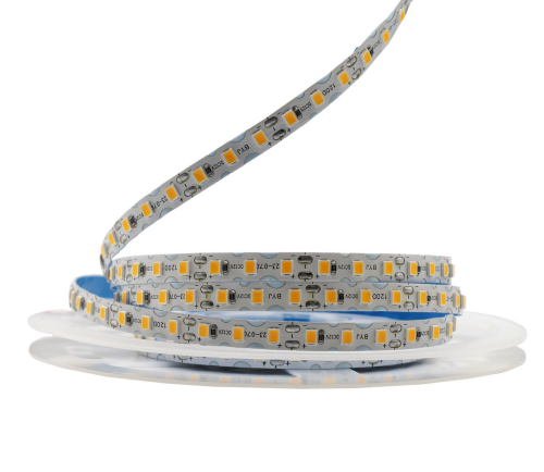 Світлодіодна LED стрічка PROLUM™ 12V; IP20; 2835\120; S-TYPE; Series "S", Жовтий