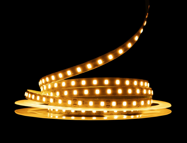 LED лента 12В 2835-120 9,6Вт S-TYPE Желтый IP20