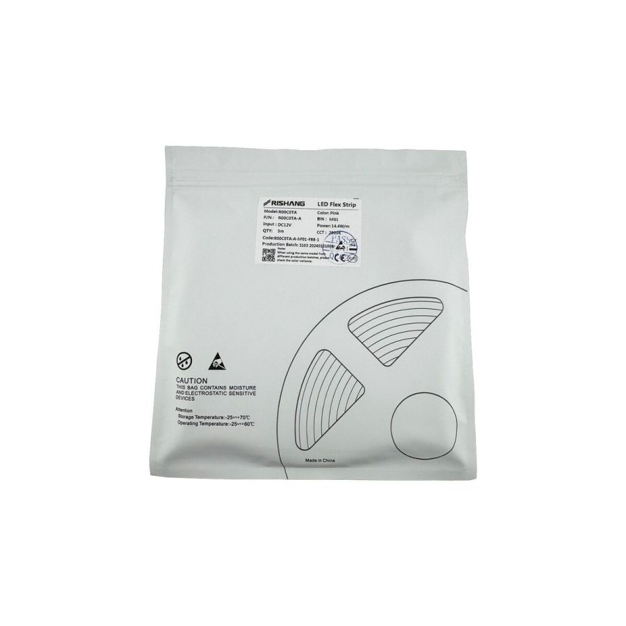 LED лента 12В 2835-120 14,4 Вт R00C0TA-A 2900к meat IP33 CRI80
