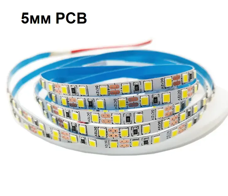 Лед стрічка LED TECH 12В 2835-120-5 9,6Вт 1020Лм 4200К IP20