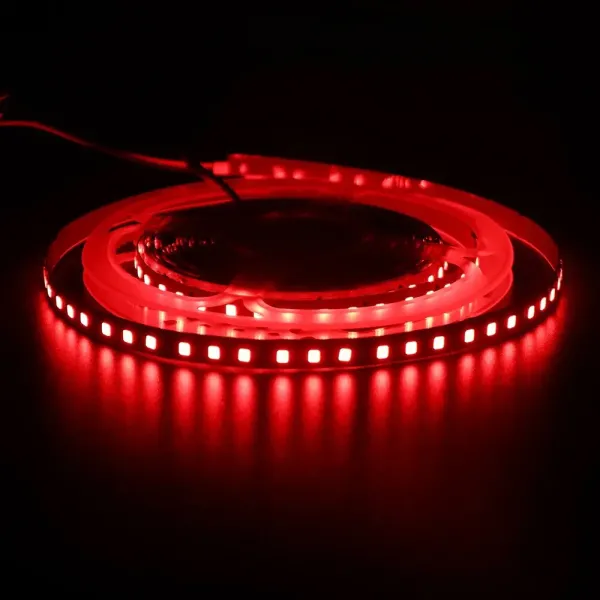 Лед стрічка LED TECH 12В 2835-120-8 12Вт Червоний RED IP20