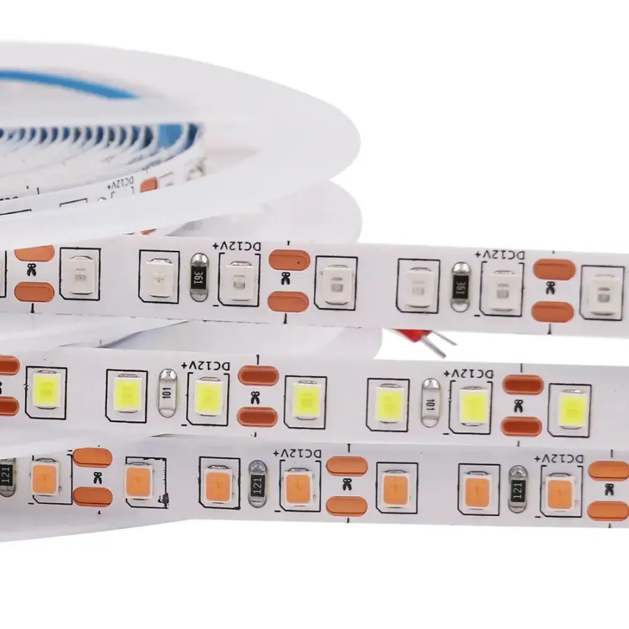 LED лента 12В 2835-120 12Вт Красный RED IP20