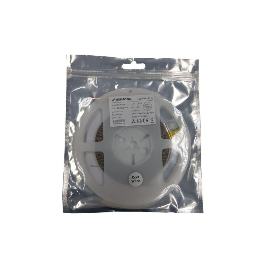 LED лента 12В 2835-60 6Вт 550Лм RD0860TA-B 13000K IP20