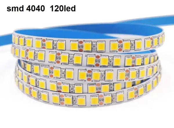 Лед стрічка LED TECH 12В 4040-120-10 15Вт 1900Лм 6000К IP20