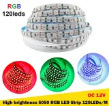 LED лента 12В 5050-120 20Вт RGB IP20