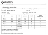 Лед стрічка COLORS 24В COB-240 9Вт 760Лм 4000K IP33