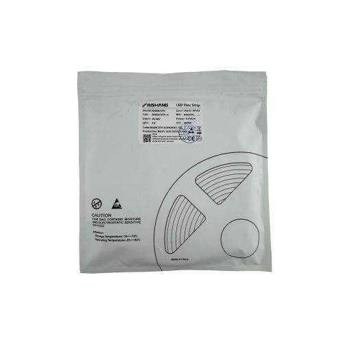 Лед стрічка RISHANG 48В 2835-120 9,6Вт 1075Лм RN08C0TH-A 4000K IP33 CRI80