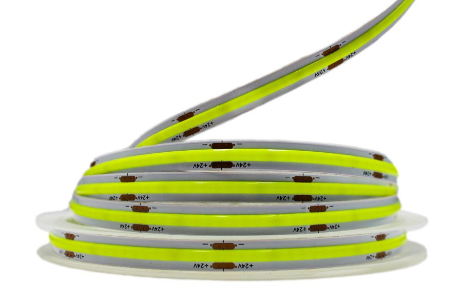 Світлодіодна LED стрічка PROLUM™ 24V; СОВ; 320; LED; IP20; Series "PRO", Зелений