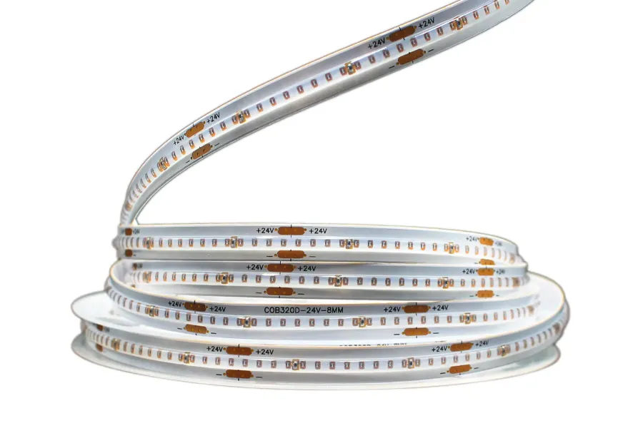LED лента 24В СОВ-320 8Вт PRO Синий IP20