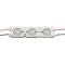 Лед модуль (кластер) 12В MTK-5730-3Led-W 1,5Вт IP67 66мм