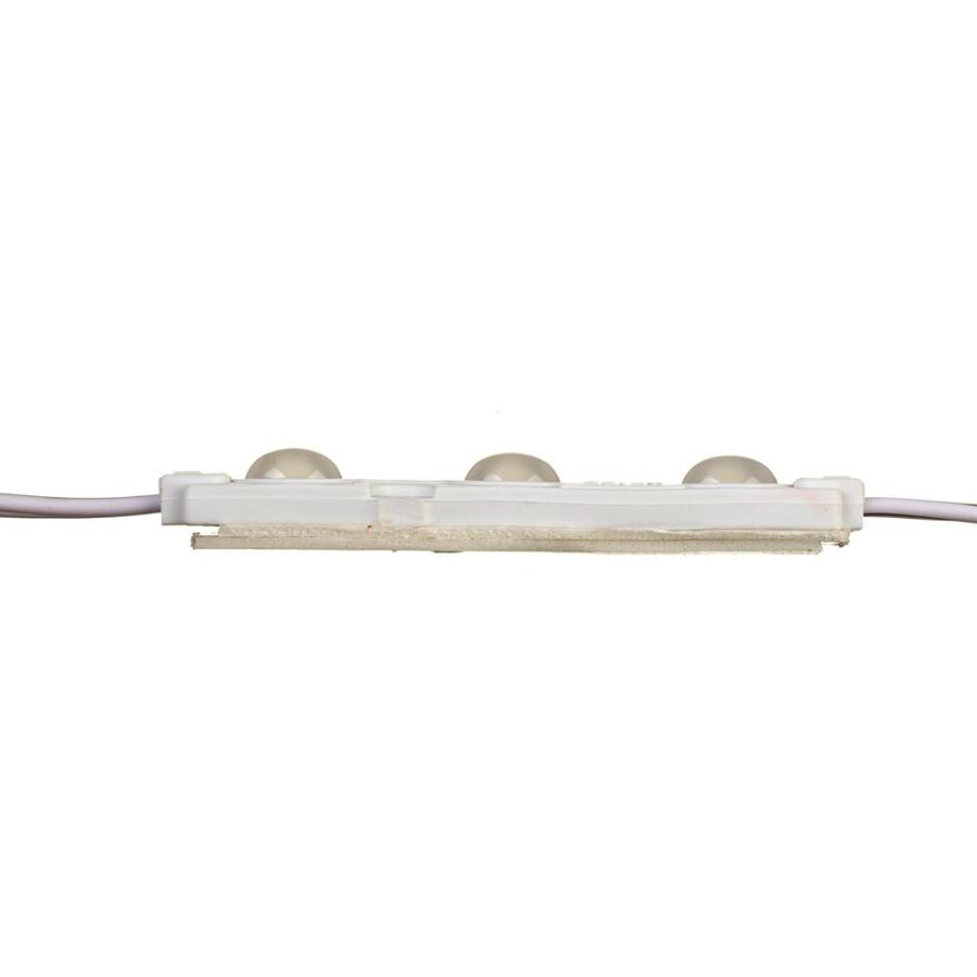 Лед модуль (кластер) 12В MTK-5730-3Led-W 1,5Вт IP67 66мм
