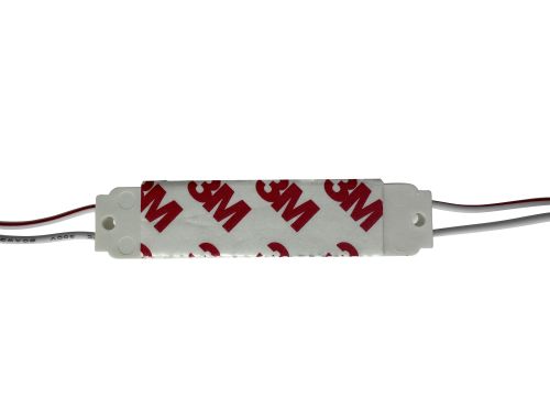 Светодиодный модуль PROLUM V2, SMD2835, 3LED, 12V, 1.5W, С линзой, Белый