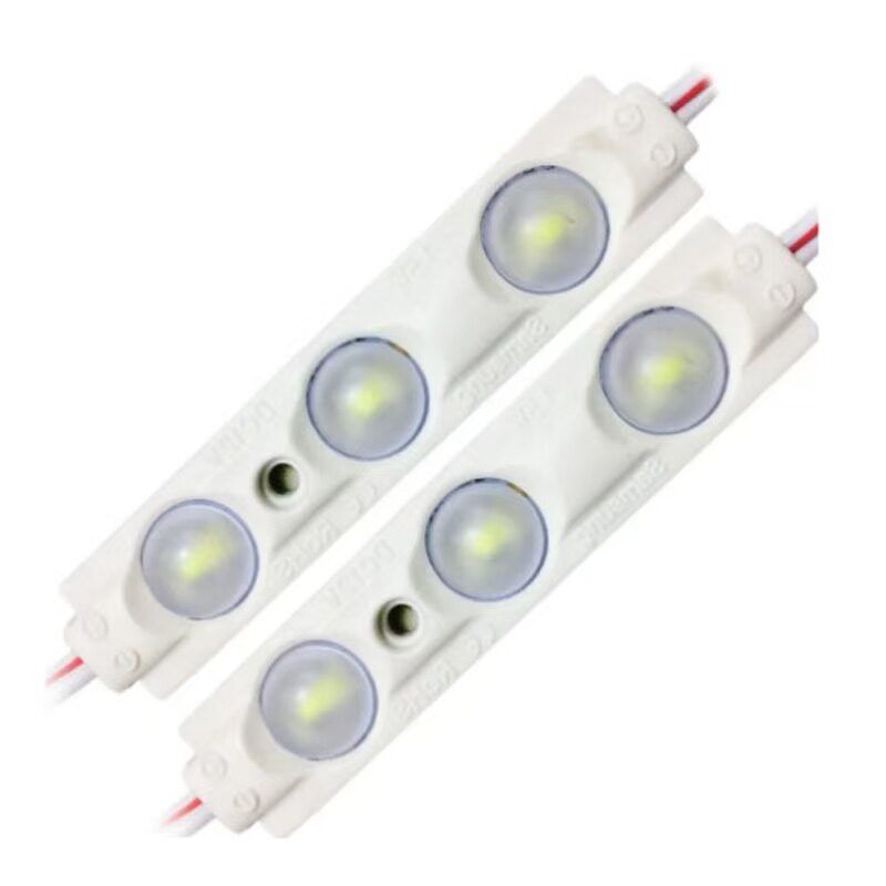 Світлодіодний модуль PROLUM V1, SMD2835, 3LED, 12V, 1W, З лінзою, Білий