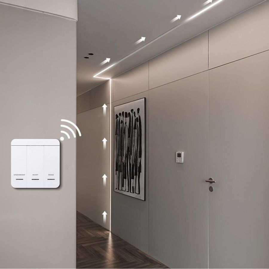 Світлодіодний неон PROLUM™ 6x12, IP68, 24V, SMART RUN, Series "ML", Білий, PRO