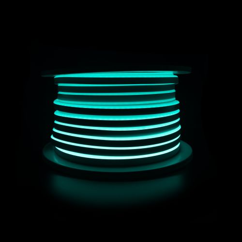 Світлодіодний неон PROLUM™ 8x16, IP68, 12V, Series "LF", Зелений (MARS), PRO