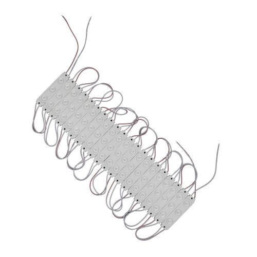 Светодиодный модуль PROLUM V2, SMD2835, 3LED, 12V, 1.5W, С линзой, Белый