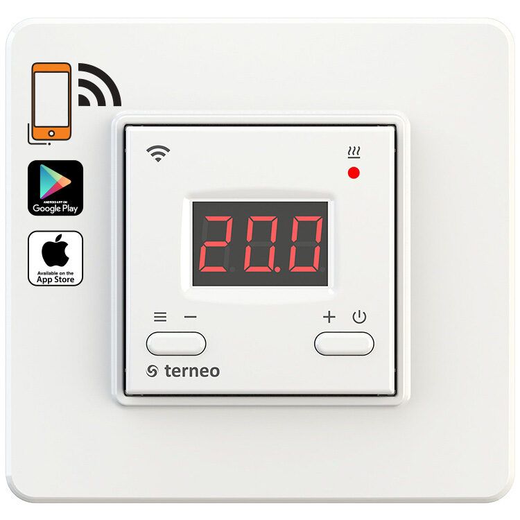Терморегулятор terneo ax Wi-Fi кнопковий