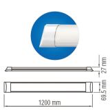 Світлодіодний світильник лінійний TETRA-40 40W 6400K білий