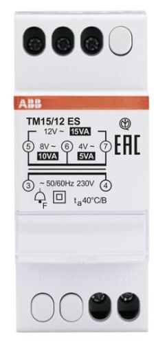 TM 15/12 ES Дзвінковий трансформатор