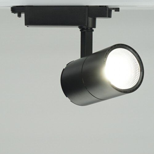 Трековий світильник AL103 30Вт 2700Лм 4000К IP40 чорний циліндричний