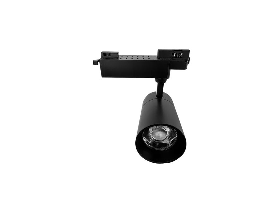 Трековий світильник PROLUM™ M27; 12W; 220V; Чорний SERIES "TLK"; Білий 4000К