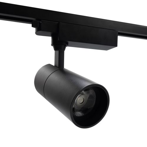 Трековий світильник PROLUM™ M27; 12W; 220V; Чорний SERIES "TLK"; Білий 4000К