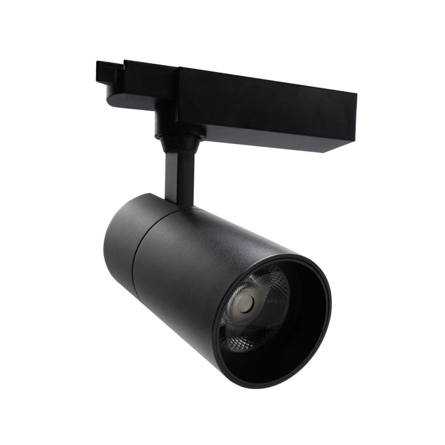 Трековий світильник PROLUM™ M27; 12W; 220V; Чорний SERIES "TLK"; Білий 4000К