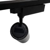 Трековий світильник PROLUM™ M27; 24W; 220V; Чорний SERIES "TLK"; Білий 4000К