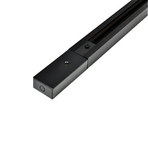 Трековий шинопровід PROLUM™ M27; 220V; Накладний \ Підвісний  - P27; Чорний 2М