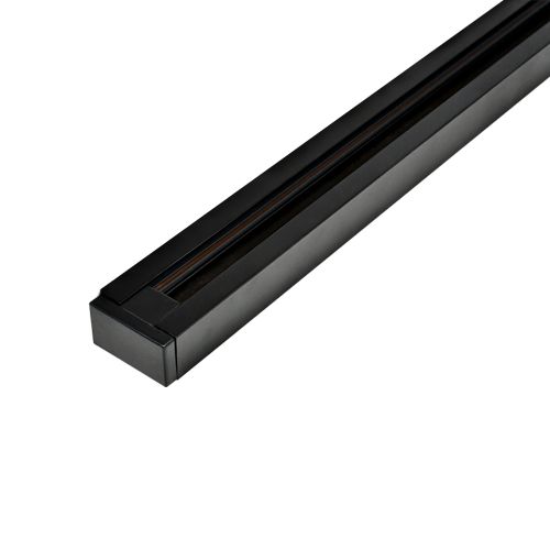 Трековий шинопровід PROLUM™ M27; 220V; Накладний \ Підвісний  - P27; Чорний 2М