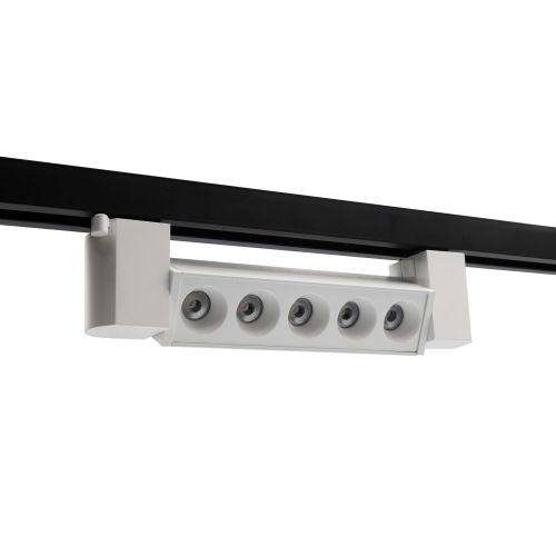 Трековий світильник поворотний PROLUM™ M27; 10W; 220V; Білий SERIES "RGL"; Білий 4000К