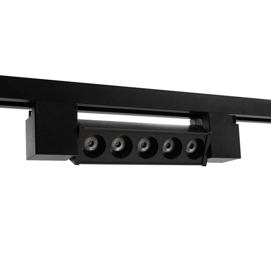 Трековий світильник PROLUM™ M27; 10W; 220V; Чорний SERIES "GF"; Білий 4000К