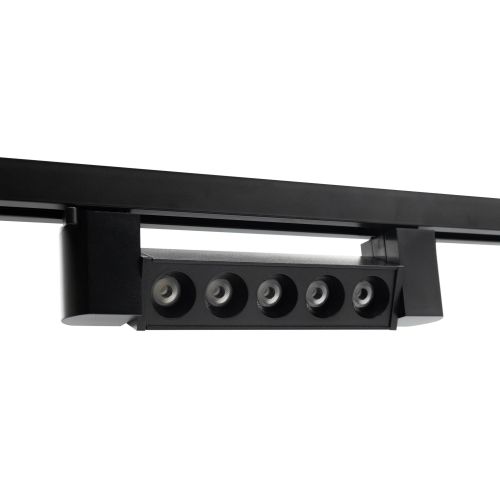 Трековий світильник поворотний PROLUM™ M27; 10W; 220V; Чорний SERIES "RGL"; Білий 4000К
