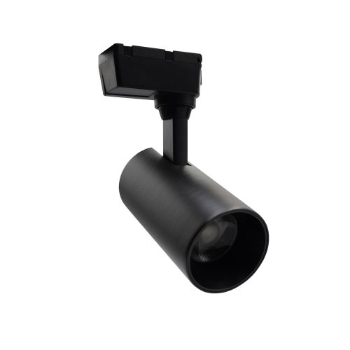 Трековий світильник PROLUM™ M27; 12W; 220V; Чорний SERIES "TLB"; Білий 4000К