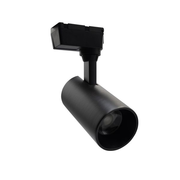 Трековий світильник PROLUM™ M27; 12W; 220V; Чорний SERIES "TLB"; Білий 4000К