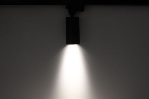Трековий світильник PROLUM™ M27; 12W; 220V; Чорний SERIES "TLB"; Білий 4000К