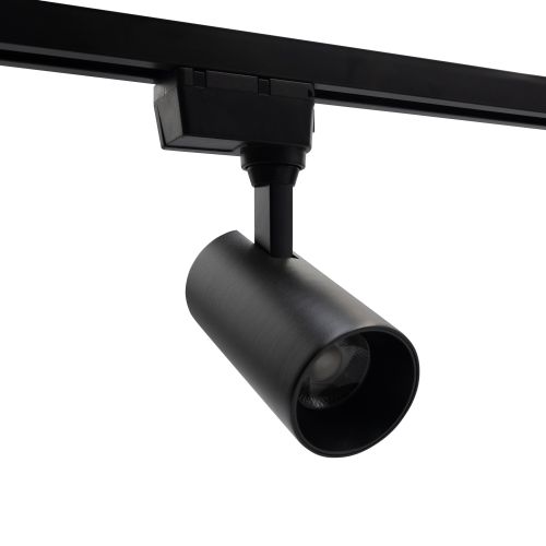 Трековий світильник PROLUM™ M27; 12W; 220V; Чорний SERIES "TLB"; Білий 4000К