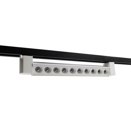 Трековий світильник поворотний PROLUM™ M27; 20W; 220V; Білий SERIES "RGL"; Білий 4000К