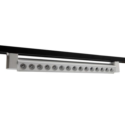 Трековий світильник поворотний PROLUM™ M27; 30W; 220V; Білий SERIES "RGL"; Білий 4000К