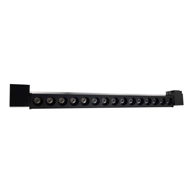 Трековий світильник PROLUM™ M27; 30W; 220V; Чорний SERIES "GF"; Білий 4000К