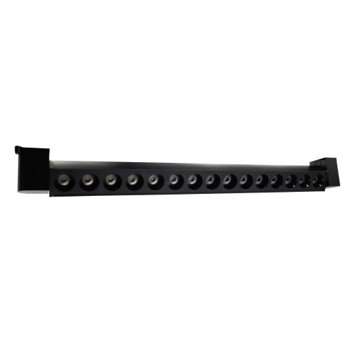 Трековий світильник поворотний PROLUM™ M27; 30W; 220V; Чорний SERIES "RGL"; Білий 4000К