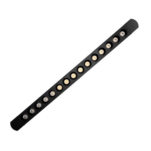 Трековий світильник поворотний PROLUM™ M27; 30W; 220V; Чорний SERIES "RGL"; Білий 4000К